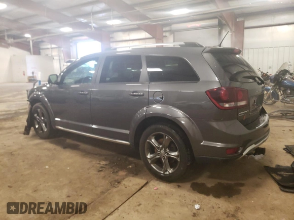 2015 Dodge Journey Crossroad with VIN 3C4PDDGG6FT603267, listed as a Copart auction lot 86985114 with 131,365 mi miles and Clean Title. Bid and sale history available at carsss.com. Image 2.