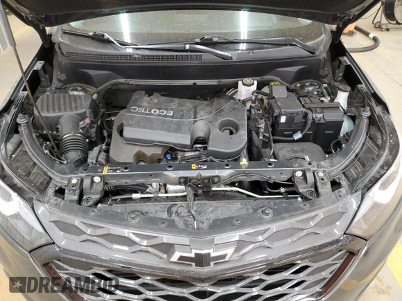 2021 Chevrolet Equinox LT with VIN 2GNAXUEV9M6134277, listed as a Copart auction lot 49408505 with 45,955 mi miles and Salvage Title. Bid and sale history available at DreamBid. Image 12.