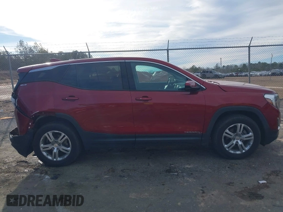 2019 GMC Terrain SLE with VIN 3GKALMEV9KL193203, listed as a IAAI auction lot 41679974 with 76,684 mi miles. Bid and sale history available at carsss.com. Image 13.