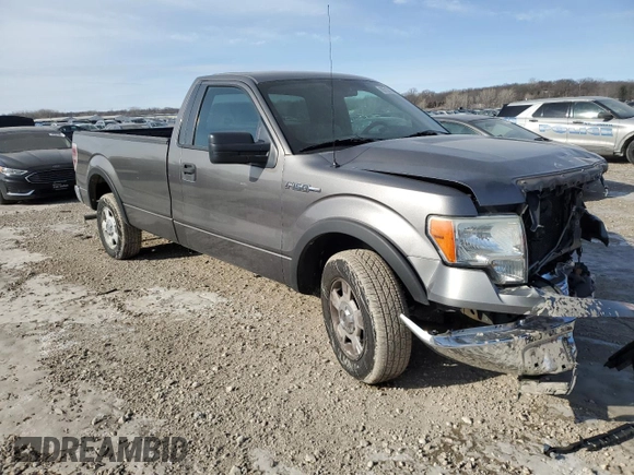 2009 Ford F-150 XL with VIN 1FTPF12V99KB90653, listed as a Copart auction lot 89313145 with 112,495 mi miles and Salvage Title. Bid and sale history available at carsss.com. Image 4.