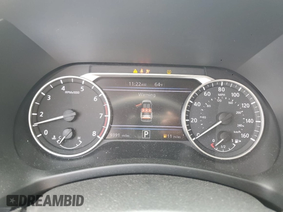 2025 Nissan Sentra SR z VIN 3N1AB8DV2SY221081, wystawiony jako Copart lot #55232405 z przebiegiem 9 391 mil mil oraz Szkoda całkowita • Salvage title. Historia ofert i sprzedaży dostępna na DreamBid. Obrazek 9.