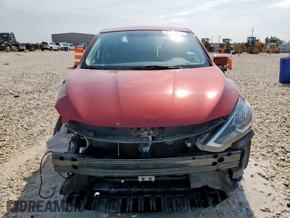 2017 Nissan Sentra SV with VIN 3N1AB7AP2HL663543, listed as a Copart auction lot 60820755 with 112,747 mi miles and Salvage title. Bid and sale history available at DreamBid. Image 5.