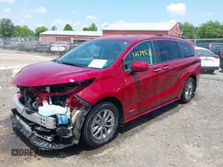 2021 Toyota Sienna XLE with VIN 5TDYSKFC5MS018541, listed as a IAAI auction lot 42579671 with 86,949 mi miles and . Bid and sale history available at DreamBid. Image 18.