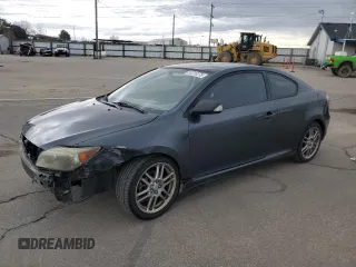 2005 Scion tC with VIN JTKDE177150041586, listed as a Copart auction lot 52210275 with 225,658 mi miles and Salvage Title. Bid and sale history available at carsss.com. Image 1.