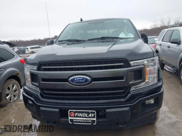 2018 Ford F-150 XL with VIN 1FTEW1E57JFA51993, listed as a IAAI auction lot 41620187 with 103,449 mi miles. Bid and sale history available at carsss.com. Image 12.