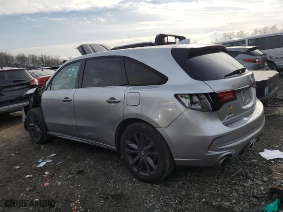 2020 Acura MDX w/Technology/A-Spec Pkg with VIN 5J8YD4H07LL019765, listed as a Copart auction lot 85287284 with 78,975 mi miles and Salvage Title. Bid and sale history available at carsss.com. Image 2.