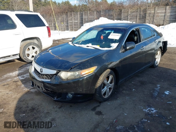 2009 Acura TSX with VIN JH4CU26639C017121, listed as a IAAI auction lot 41415582 with 273,583 mi miles. Bid and sale history available at carsss.com. Image 2.
