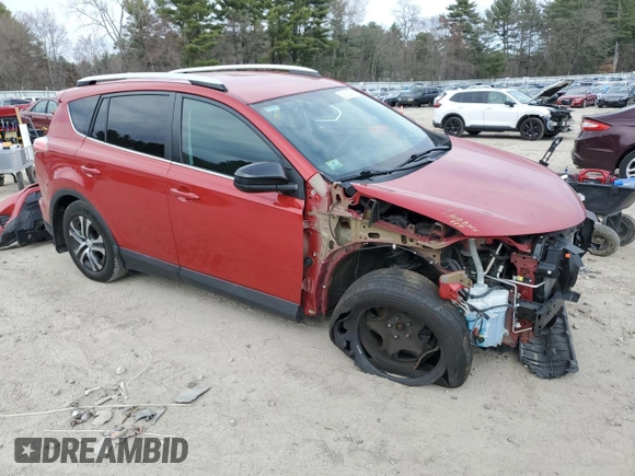 2016 Toyota RAV4 LE with VIN 2T3BFREV8GW421079, listed as a Copart auction lot 52193875 with 71,443 mi miles and Salvage Title. Bid and sale history available at carsss.com. Image 4.