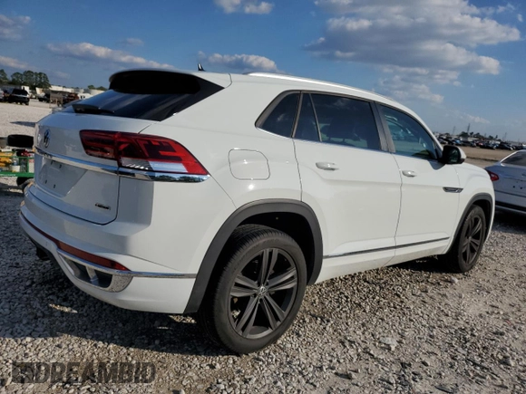 2021 Volkswagen Atlas SE with VIN 1V2RE2CA1MC216029, listed as a Copart auction lot 80369864 with 67,319 mi miles and Salvage title. Bid and sale history available at DreamBid. Image 3.