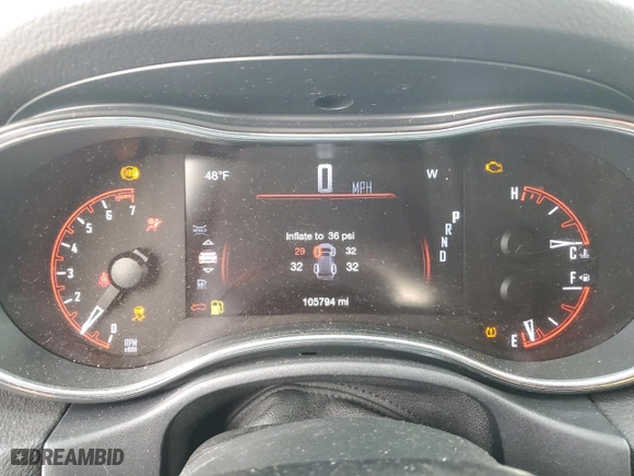 2018 Dodge Durango SXT with VIN 1C4RDHAG2JC290408, listed as a Copart auction lot 85084884 with 105,794 mi miles and Salvage Title. Bid and sale history available at carsss.com. Image 9.