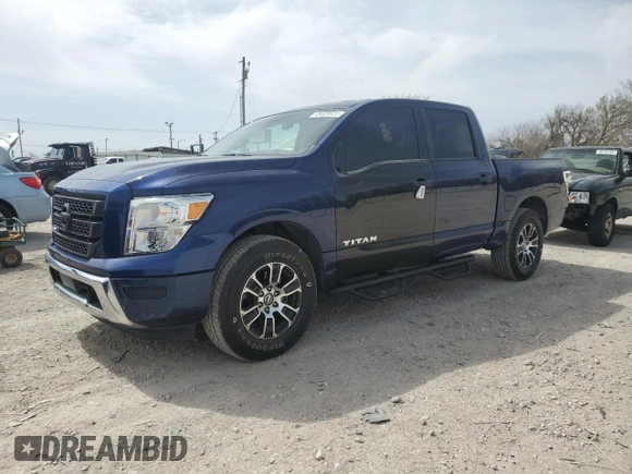 2022 Nissan Titan S с VIN 1N6AA1EE8NN104237, выставлен на аукционе Copart как лот 49320935 с пробегом 50 081 миль миль и Списание • Salvage title. История ставок и продаж доступна на DreamBid. Изображение 1.