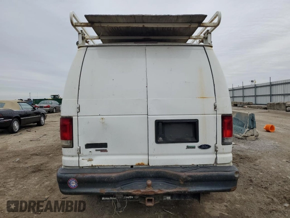 2013 Ford Econoline Cargo Commercial with VIN 1FTSE3EL8DDA98398, listed as a Copart auction lot 43976295 with 237,368 mi miles and Clean Title. Bid and sale history available at carsss.com. Image 6.