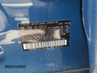 2023 Subaru Outback Wilderness с VIN 4S4BTGUD9P3202247, выставлен на аукционе Copart как лот 54360375 с пробегом 25 172 миль миль и Списание • Salvage title. История ставок и продаж доступна на DreamBid. Изображение 13.