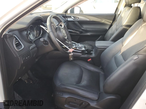 2023 Mazda CX-9 Touring Plus with VIN JM3TCBAY0P0641722, listed as a Copart auction lot 47657565 with 38,405 mi miles and Salvage title. Bid and sale history available at DreamBid. Image 7.