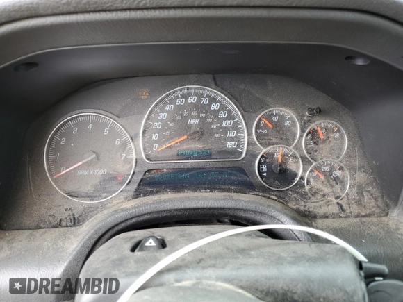 2002 GMC Envoy SLT with VIN 1GKDT13S622220007, listed as a Copart auction lot 73032934 with 147,357 mi miles and Non Repairable. Bid and sale history available at DreamBid. Image 9.