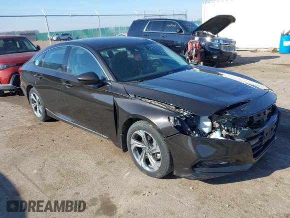 2018 Honda Accord EX z VIN 1HGCV1F47JA242618, wystawiony jako IAAI lot #41994851 z przebiegiem 67 715 mil mil oraz . Historia ofert i sprzedaży dostępna na DreamBid. Obrazek 1.