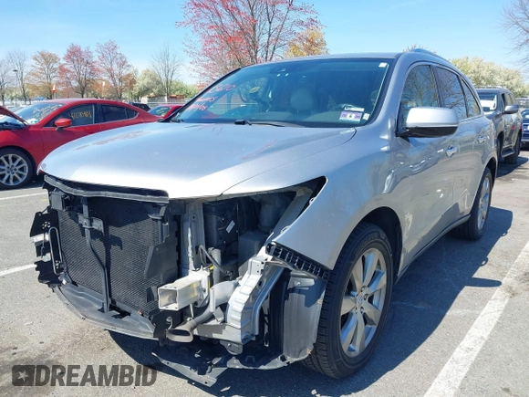 2016 Acura MDX Advance with VIN 5FRYD4H93GB017869, listed as a IAAI auction lot 42051670 with 147,247 mi miles and . Bid and sale history available at carsss.com. Image 17.