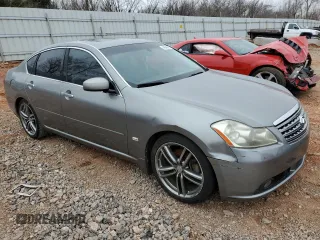 2007 Infiniti M45 Sdn with VIN JNKBY01E47M402536, listed as a Copart auction lot 44549615 with 181,430 mi miles and Salvage Title. Bid and sale history available at carsss.com. Image 4.