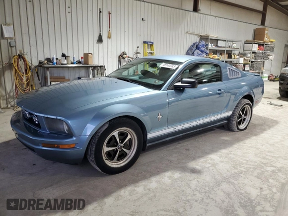 2008 Ford Mustang Deluxe with VIN 1ZVHT80NX85135471, listed as a Copart auction lot 48144245 with 148,737 mi miles and Clean Title. Bid and sale history available at carsss.com. Image 1.