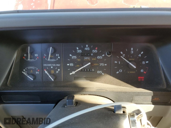 1990 Ford Ranger with VIN 1FTCR15T6LPB59144, listed as a Copart auction lot 41793795 with 3,608 mi miles and Clean Title. Bid and sale history available at carsss.com. Image 9.