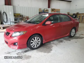 2010 Toyota Corolla with VIN 2T1BU4EE9AC281683, listed as a Copart auction lot 57863165 with 108,219 mi miles and Salvage title. Bid and sale history available at DreamBid. Image 1.