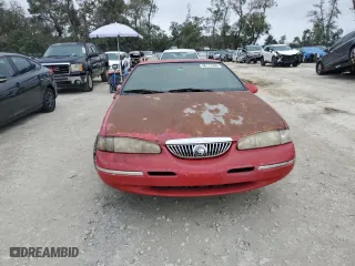 1996 Mercury Cougar with VIN 1MELM6247TH622135, listed as a Copart auction lot 46117905 with 0 mi miles and Salvage Title. Bid and sale history available at carsss.com. Image 5.