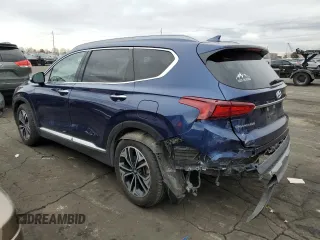 2020 Hyundai Santa Fe SEL with VIN 5NMS3CAA3LH152481, listed as a Copart auction lot 45604305 with 59,901 mi miles and Salvage Title. Bid and sale history available at carsss.com. Image 2.