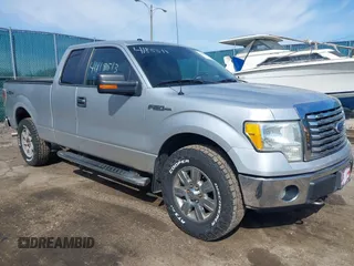 2010 Ford F-150 XL with VIN 1FTEX1E89AFD51980, listed as a IAAI auction lot 41815513 with 0 mi miles. Bid and sale history available at carsss.com. Image 1.