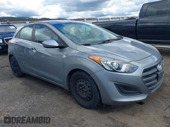 2016 Hyundai Elantra GT with VIN KMHD35LH0GU257682, listed as a IAAI auction lot 41977626 with 1 mi miles. Bid and sale history available at carsss.com. Image 1.
