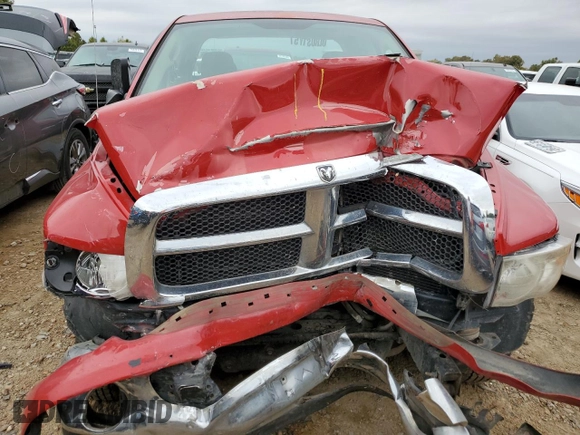 2005 Dodge 1500 SLT with VIN 1D7HU18D75S293403, listed as a Copart auction lot 74101914 with Not Provided miles and Non Repairable. Bid and sale history available at DreamBid. Image 5.