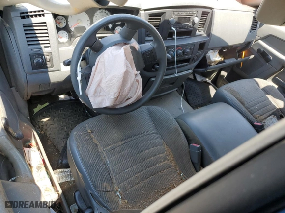 2006 Dodge Ram 1500 ST with VIN 1D7HA18N06J230541, listed as a Copart auction lot 68219044 with 0 mi miles and Salvage Title. Bid and sale history available at carsss.com. Image 8.