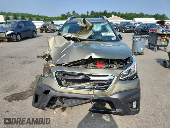 2020 Subaru Outback Touring с VIN 4S4BTAPC4L3205468, выставлен на аукционе Copart как лот 59840615 с пробегом Не указан миль и Списание • Salvage title. История ставок и продаж доступна на DreamBid. Изображение 5.