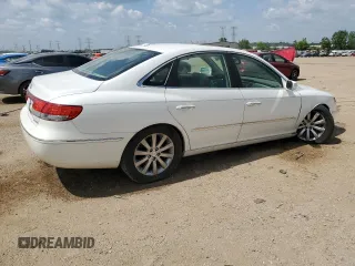 2008 Hyundai Azera Limited with VIN KMHFC46F78A333821, listed as a Copart auction lot 61246295 with 129,859 mi miles and Salvage title. Bid and sale history available at DreamBid. Image 3.