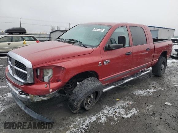 2008 Dodge Ram 3500 SXT with VIN 3D7MX39A58G134414, listed as a Copart auction lot 85731164 with 99,591 mi miles and Salvage Title. Bid and sale history available at carsss.com. Image 1.