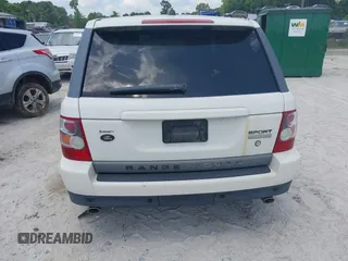 2008 Land Rover Range Rover Sport SC with VIN SALSH23408A186987, listed as a IAAI auction lot 42390761 with Not provided miles and . Bid and sale history available at DreamBid. Image 6.