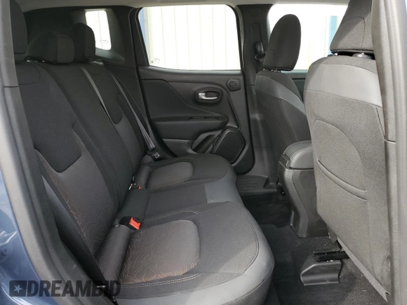 2023 Jeep Renegade Latitude with VIN ZACNJDB16PPP41240, listed as a Copart auction lot 43186095 with 21,257 mi miles and Salvage Title. Bid and sale history available at carsss.com. Image 10.