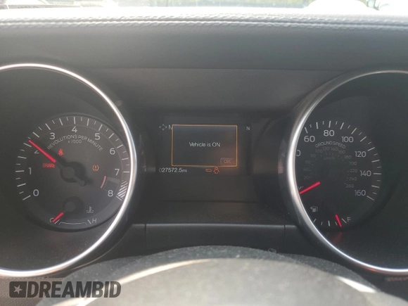 2019 Ford Mustang GT with VIN 1FA6P8CF3K5111433, listed as a Copart auction lot 59966135 with 27,572 mi miles and Salvage title. Bid and sale history available at DreamBid. Image 9.