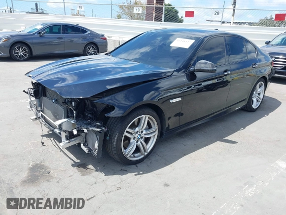 2015 BMW 5 Series 550i with VIN WBAKN9C5XFD961631, listed as a IAAI auction lot 42248127 with 30,821 mi miles and . Bid and sale history available at DreamBid. Image 18.