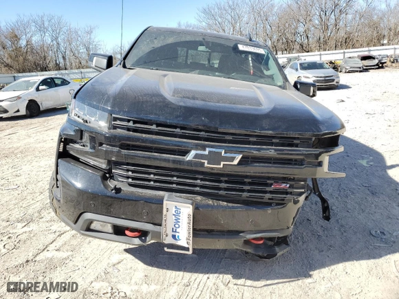 2019 Chevrolet Silverado 1500 LT Trail Boss with VIN 3GCPYFED4KG131856, listed as a Copart auction lot 47033695 with 47,187 mi miles and Salvage Title. Bid and sale history available at carsss.com. Image 5.