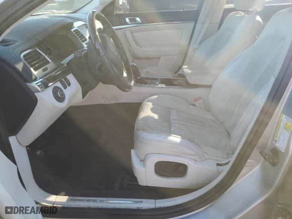 2012 Lincoln MKS with VIN 1LNHL9DR5CG805054, listed as a Copart auction lot 82001134 with 0 mi miles and Salvage Title. Bid and sale history available at carsss.com. Image 7.