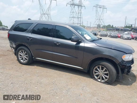 2016 Dodge Durango Special Service with VIN 1C4SDJFT6GC322865, listed as a IAAI auction lot 42446490 with 81,249 mi miles and . Bid and sale history available at DreamBid. Image 1.