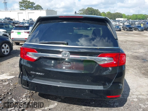 2018 Honda Odyssey EX-L with VIN 5FNRL6H75JB065206, listed as a IAAI auction lot 42009227 with 133,652 mi miles. Bid and sale history available at carsss.com. Image 16.