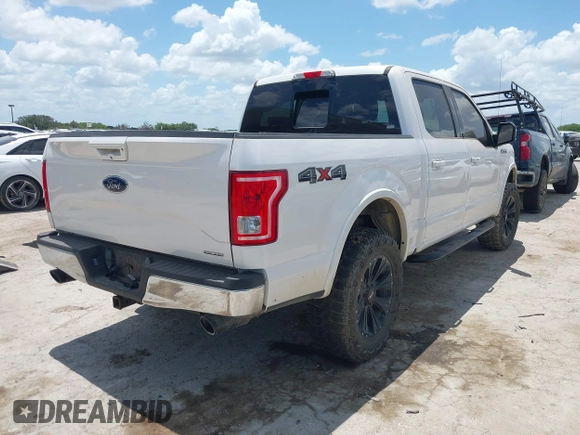 2016 Ford F-150 XLT with VIN 1FTEW1EF1GKE22901, listed as a IAAI auction lot 42559954 with 125,736 mi miles and . Bid and sale history available at DreamBid. Image 4.