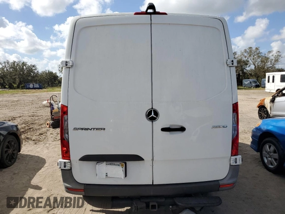 2022 Mercedes-Benz Sprinter Cargo Cargo with VIN W1Y40BHY9NT084649, listed as a Copart auction lot 78318624 with Not Provided miles and Non Repairable. Bid and sale history available at DreamBid. Image 6.
