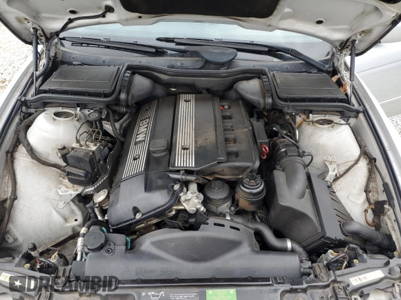 2002 BMW 5 Series 530iA with VIN WBADT63422CH93006, listed as a Copart auction lot 43782965 with 136,488 mi miles and Salvage Title. Bid and sale history available at carsss.com. Image 12.