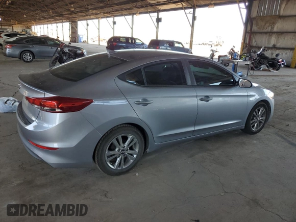 2017 Hyundai Elantra Limited with VIN 5NPD84LF0HH141215, listed as a Copart auction lot 53906375 with 101,141 mi miles and Salvage Title. Bid and sale history available at DreamBid. Image 3.