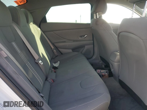 2024 Hyundai Elantra SEL with VIN KMHLM4DG4RU733265, listed as a Copart auction lot 63406845 with 8,994 mi miles and Salvage title. Bid and sale history available at DreamBid. Image 10.