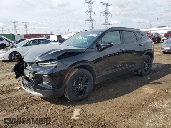 2021 Chevrolet Blazer LT z VIN 3GNKBHRS6MS539265, wystawiony jako Copart lot #51800265 z przebiegiem 55 176 mil mil oraz Szkoda całkowita • Salvage title. Historia ofert i sprzedaży dostępna na DreamBid. Obrazek 1.