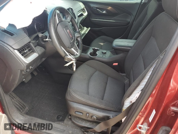 2022 GMC Terrain SLE with VIN 3GKALMEV1NL165741, listed as a Copart auction lot 53350335 with 72,112 mi miles and Salvage title. Bid and sale history available at DreamBid. Image 7.