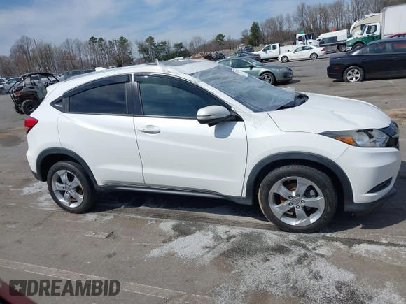 2016 Honda HR-V EX-L w/Navi with VIN 3CZRU6H75GM733050, listed as a IAAI auction lot 41832971 with 85,753 mi miles. Bid and sale history available at carsss.com. Image 13.